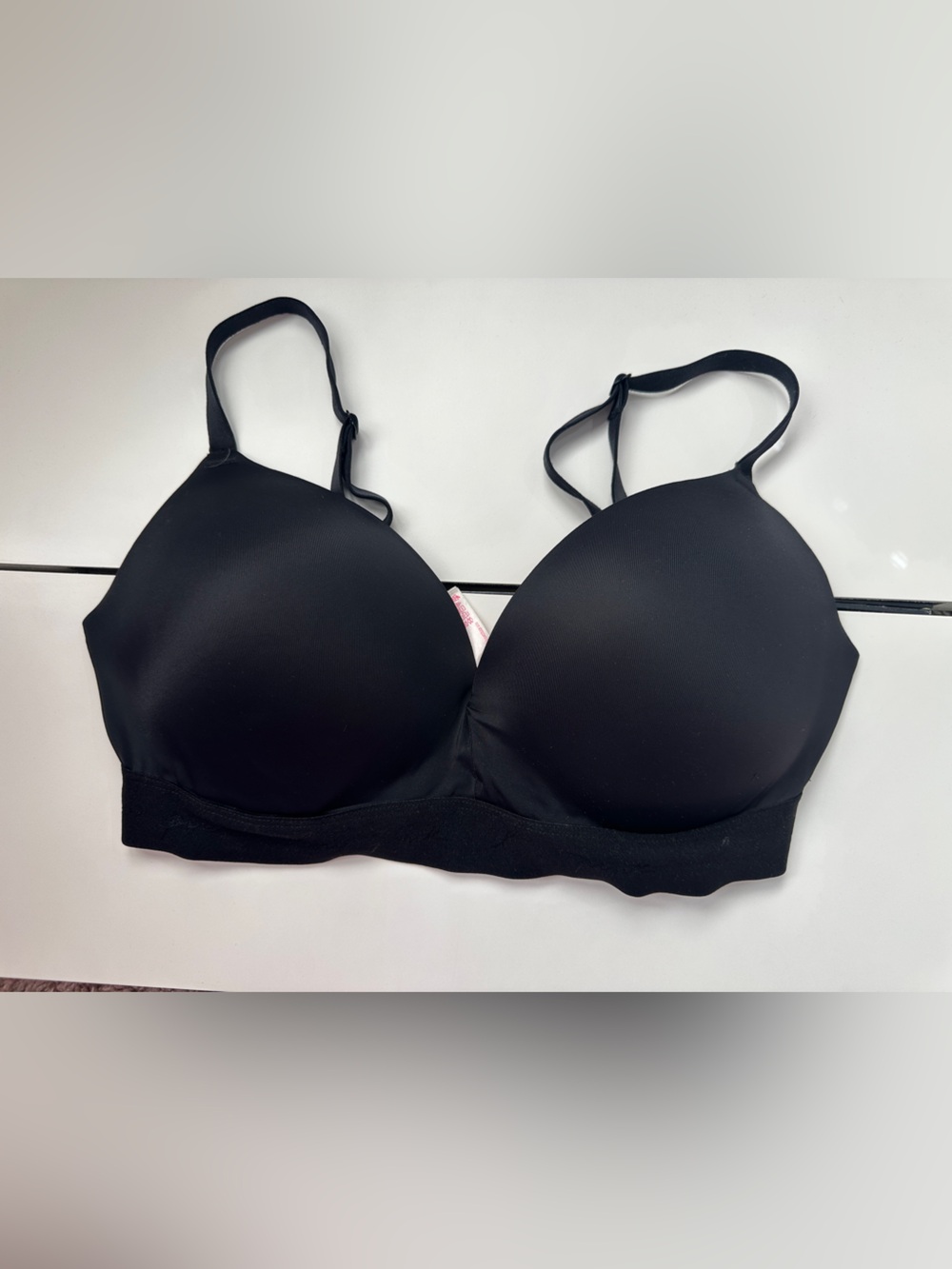 Victoria’s Secret PINK Wear Everywhere Wireless Push-Up Black Bra